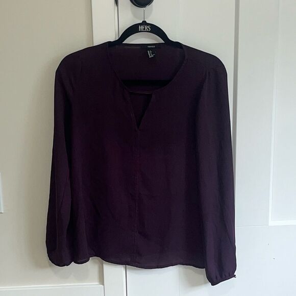 Forever 21 purple blouse - Picture 1 of 6